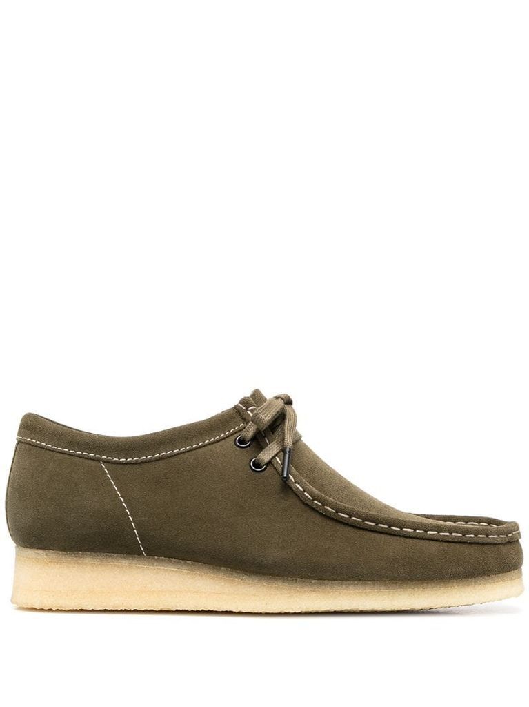 Maple Wallabee lace-up shoes