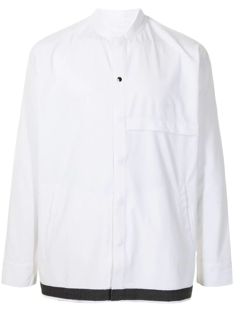 Coachie logo-embroidered shirt