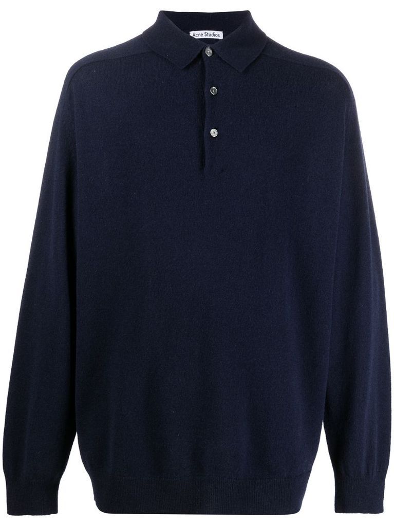 polo knitted jumper