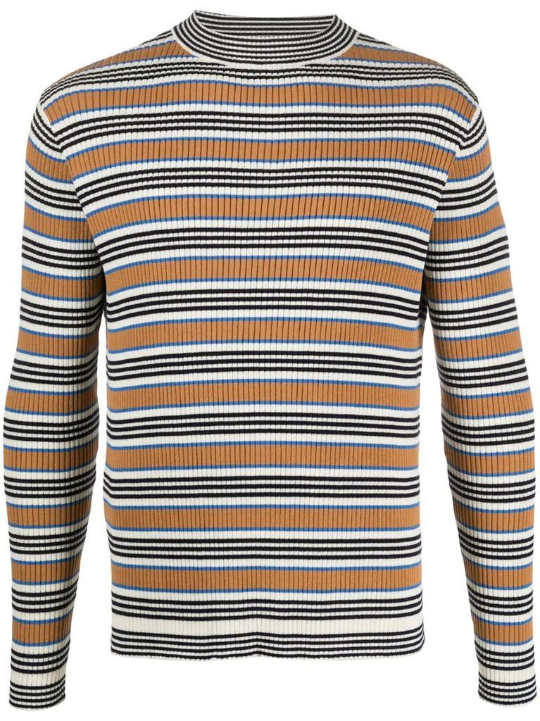 horizontal stripe jumper