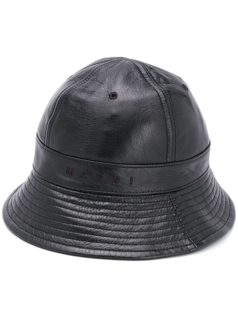ridged bucket hat