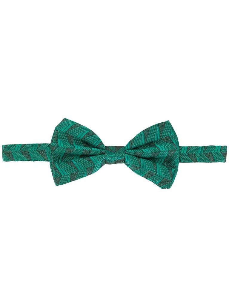 geometric-pattern bow tie