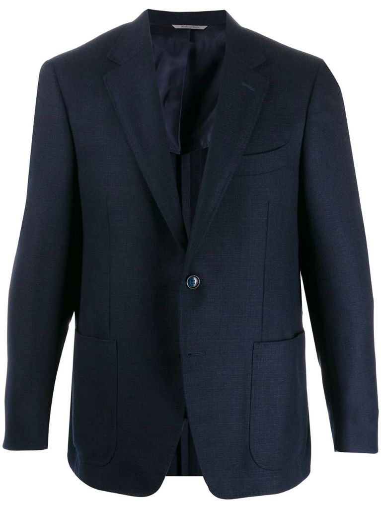 plain formal blazer