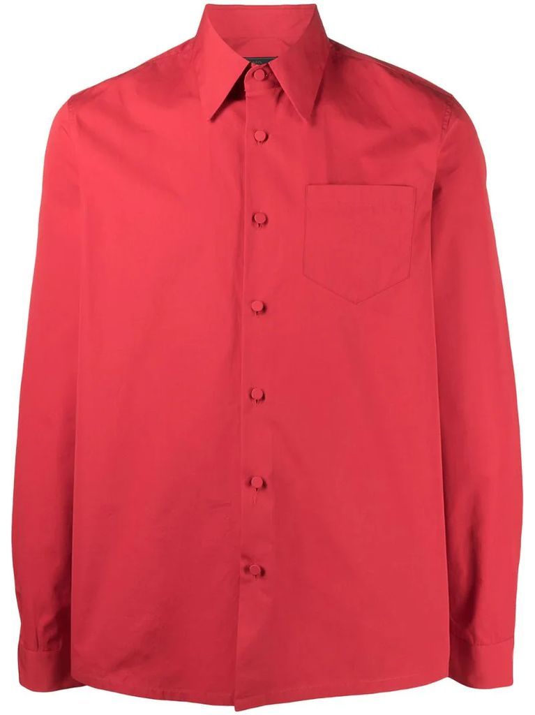 button-up long-sleeve shirt