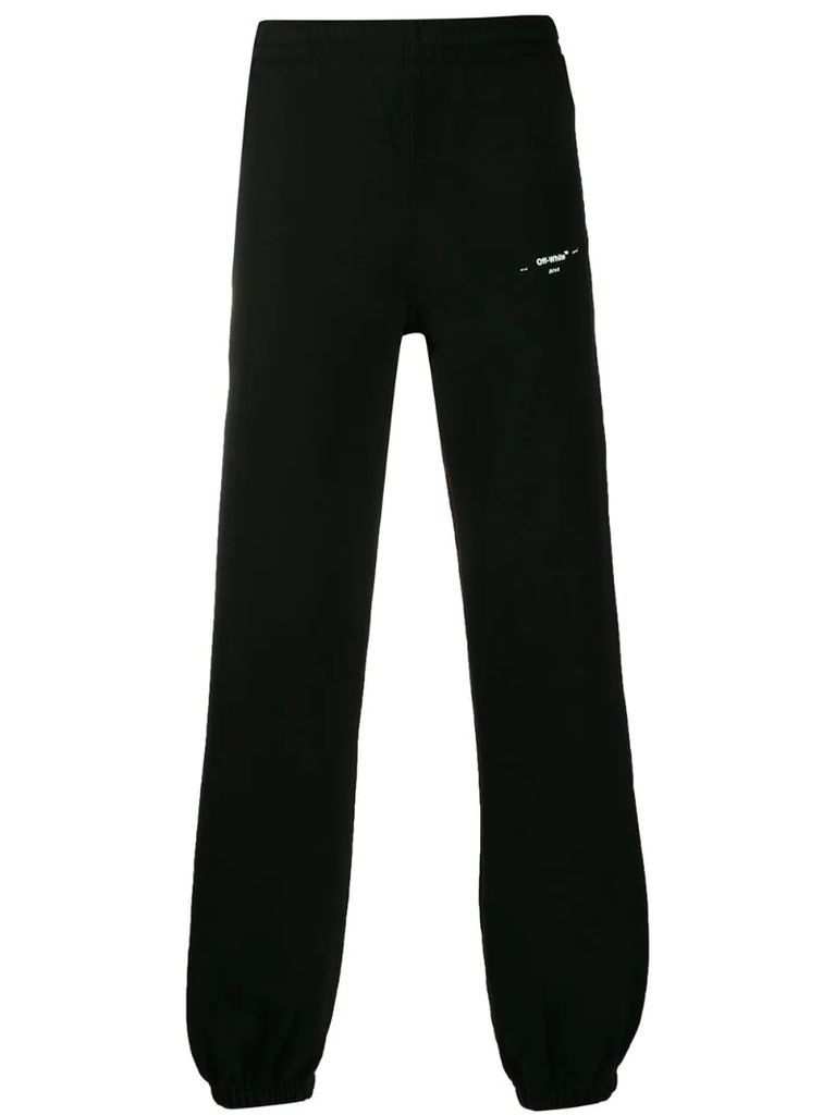 logo jogging trousers