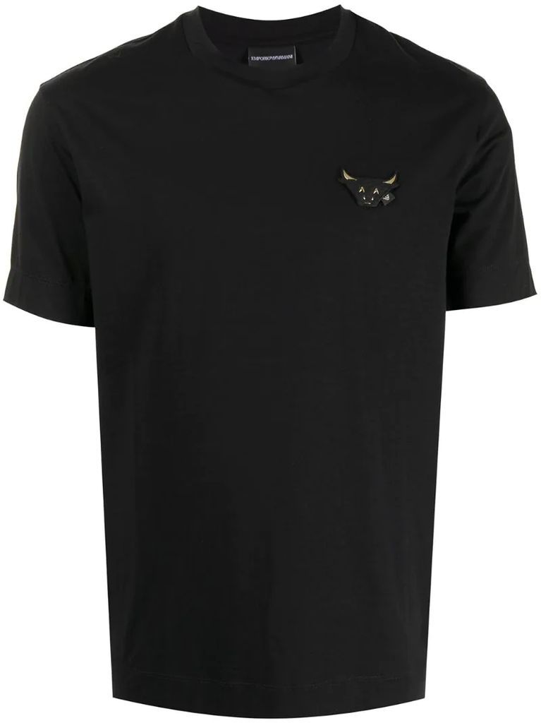 Bull patch T-shirt