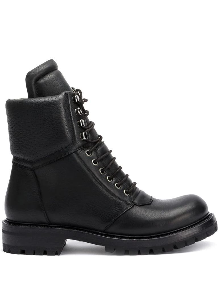 Larry Army ankle boots