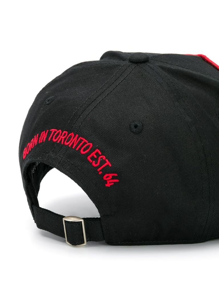 Canadian embroidered baseball cap