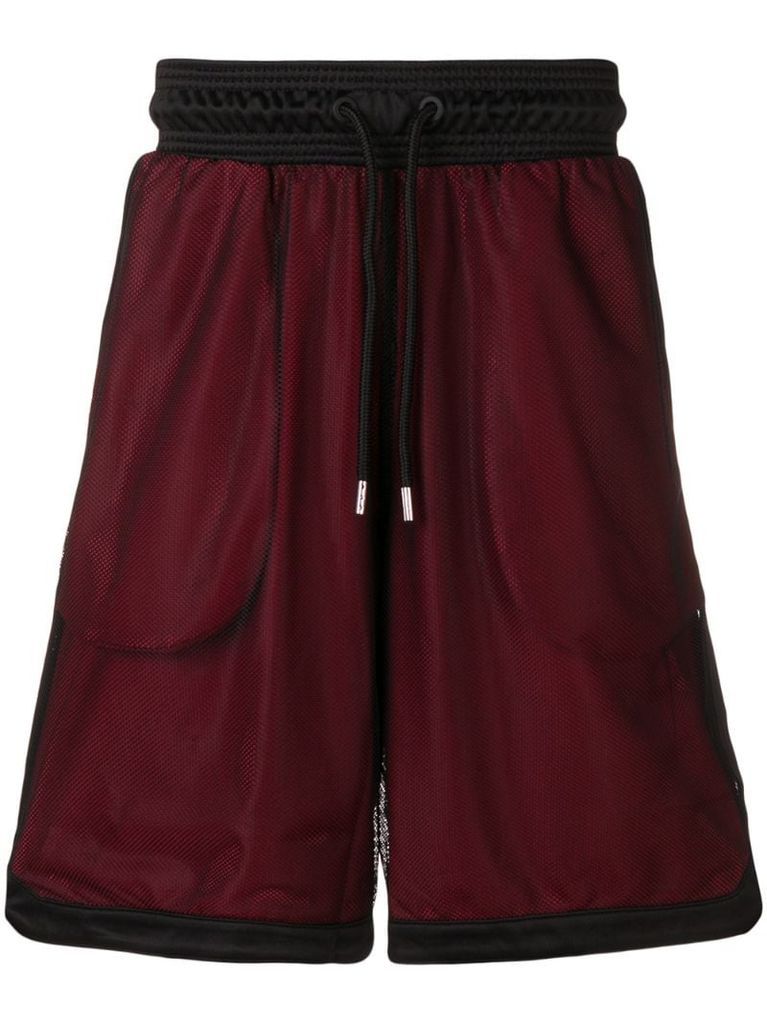 mesh basketball shorts