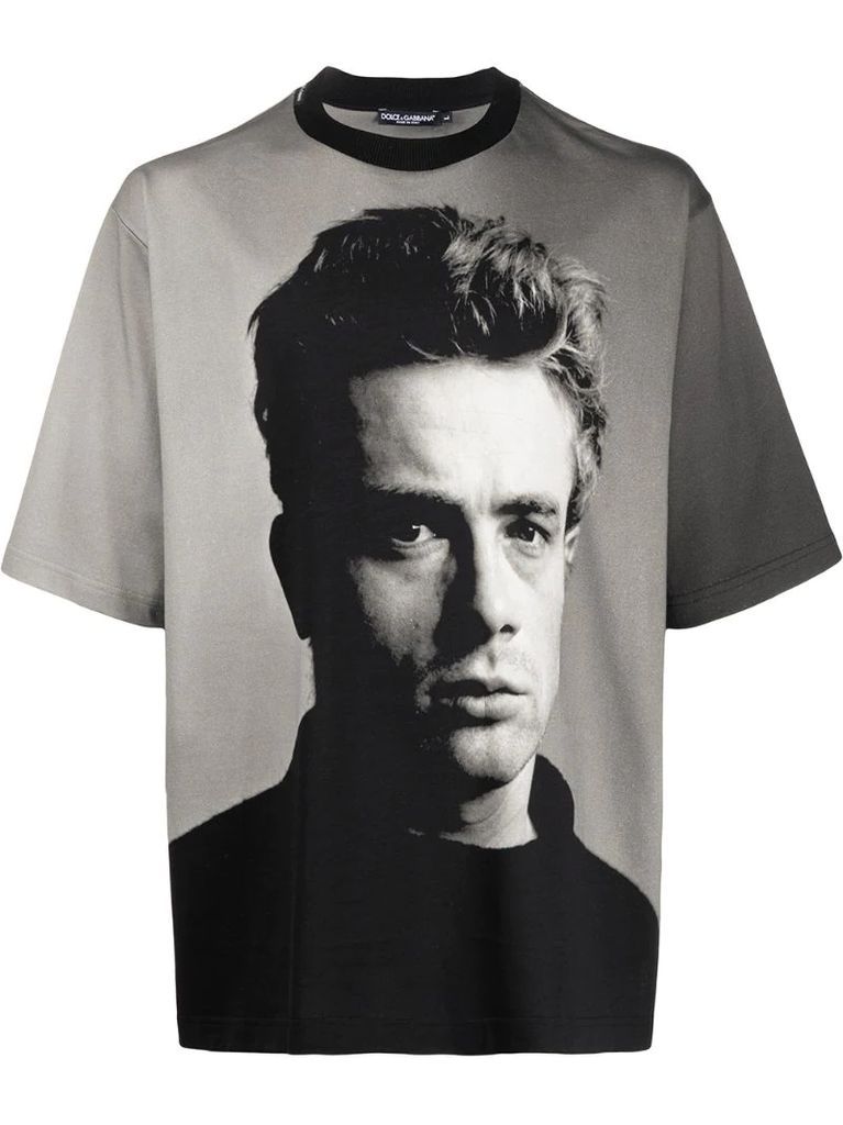 James Dean print T-shirt