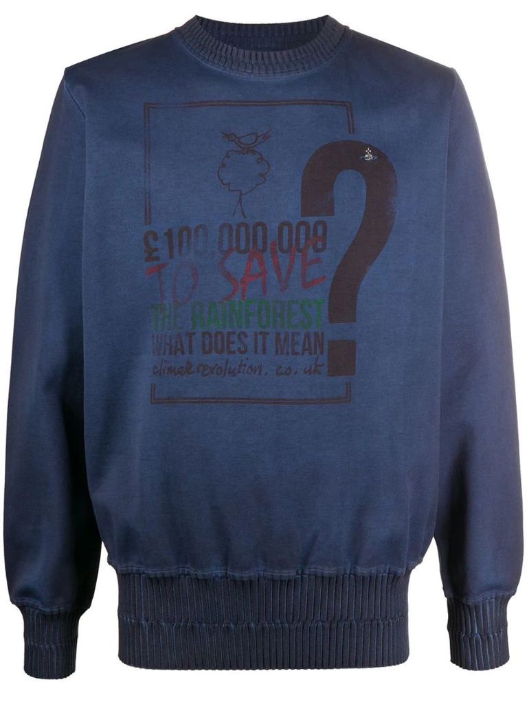 Save the Rainforest sweatshirt
