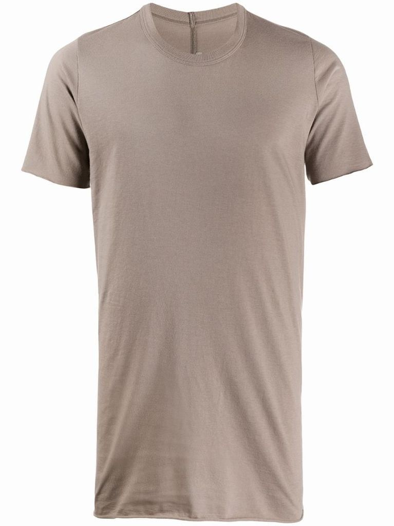 elongated crew-neck T-shirt
