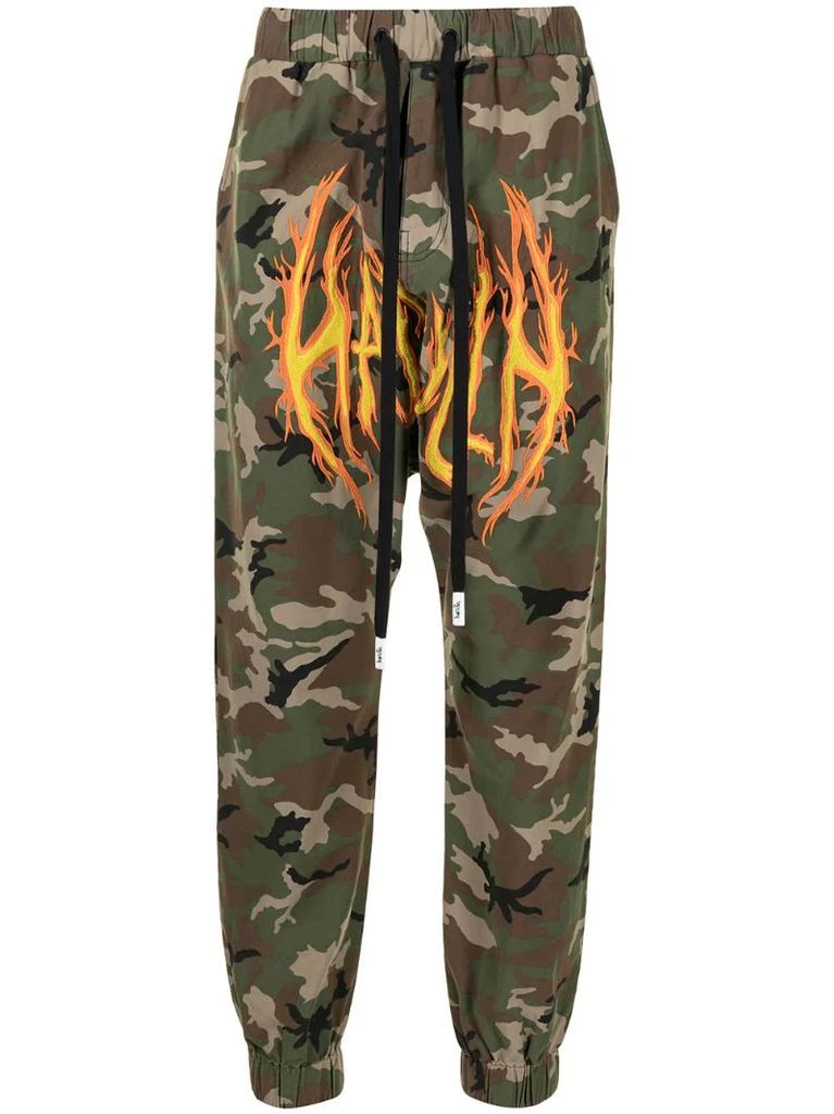 Hac on Fire track pants