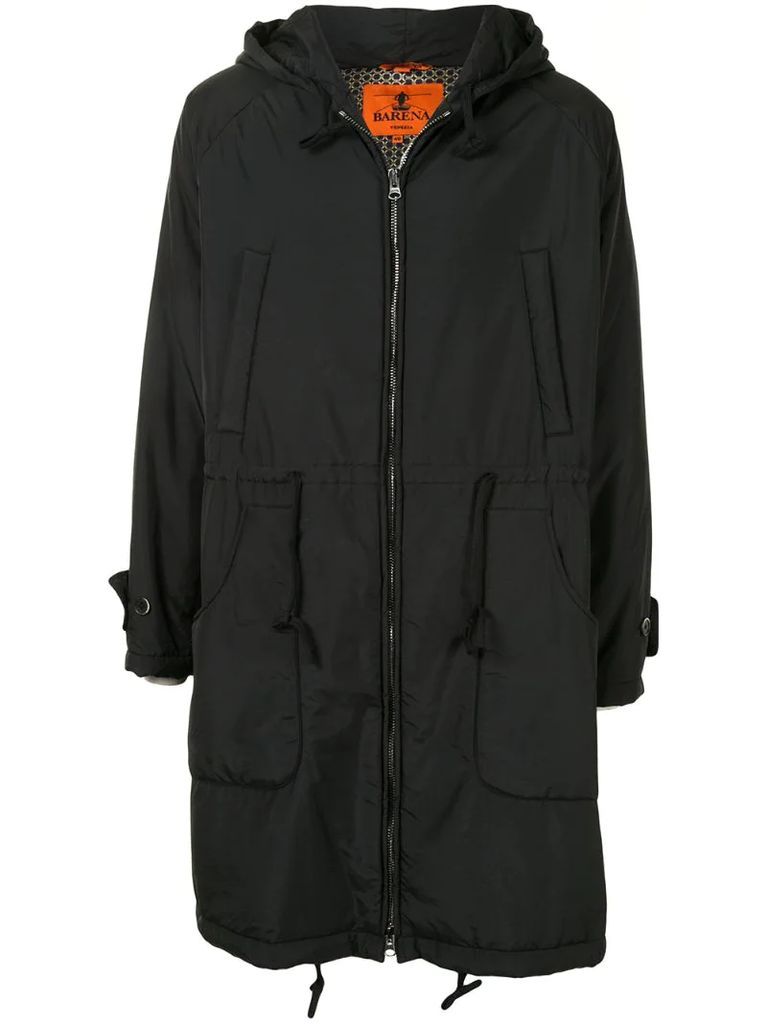 Corbola zipped padded coat