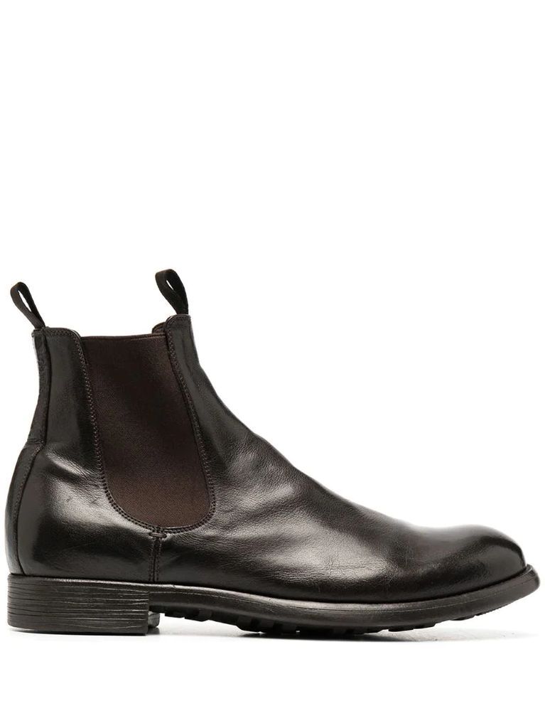 polished Chelsea boots