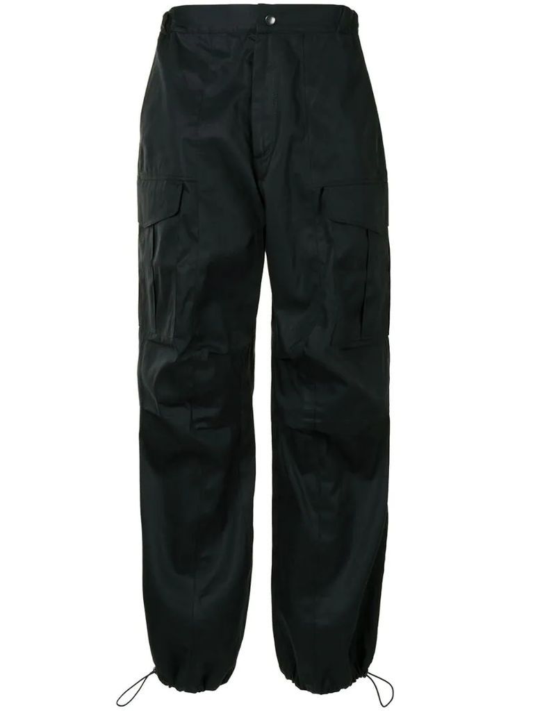 Lost cargo cotton trousers