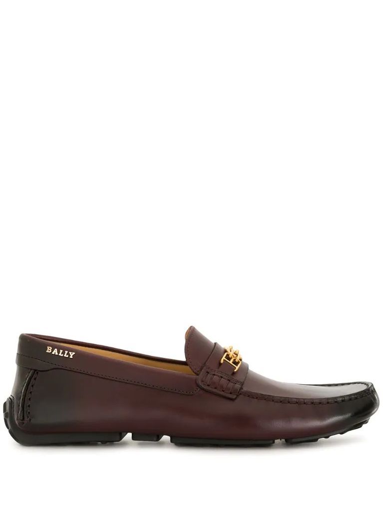 Pansys burnished loafers