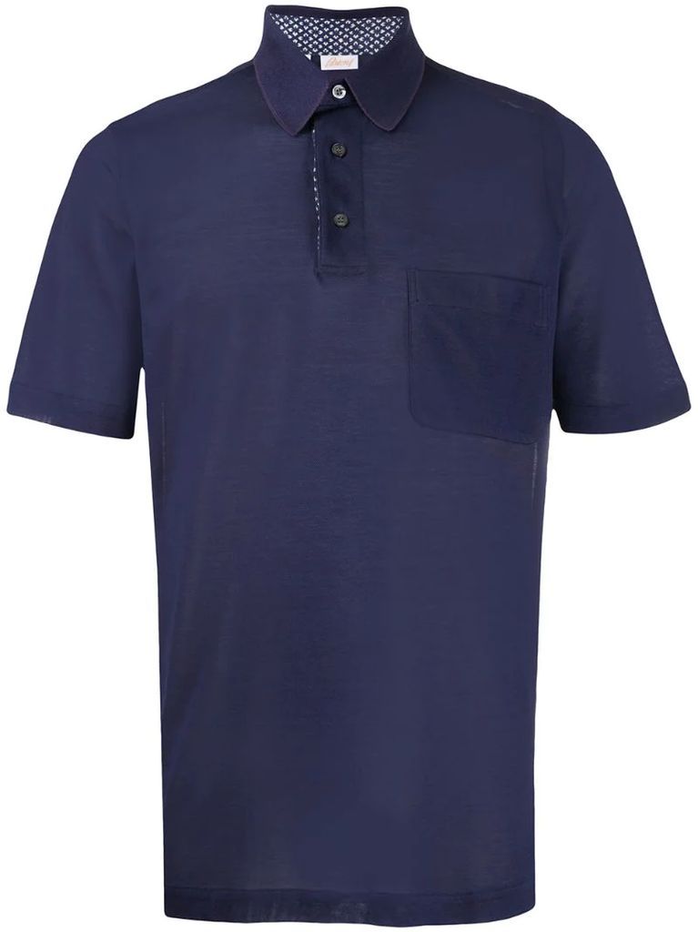 short-sleeved polo shirt