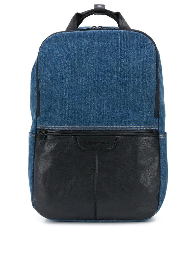 M Mix Mat panelled backpack