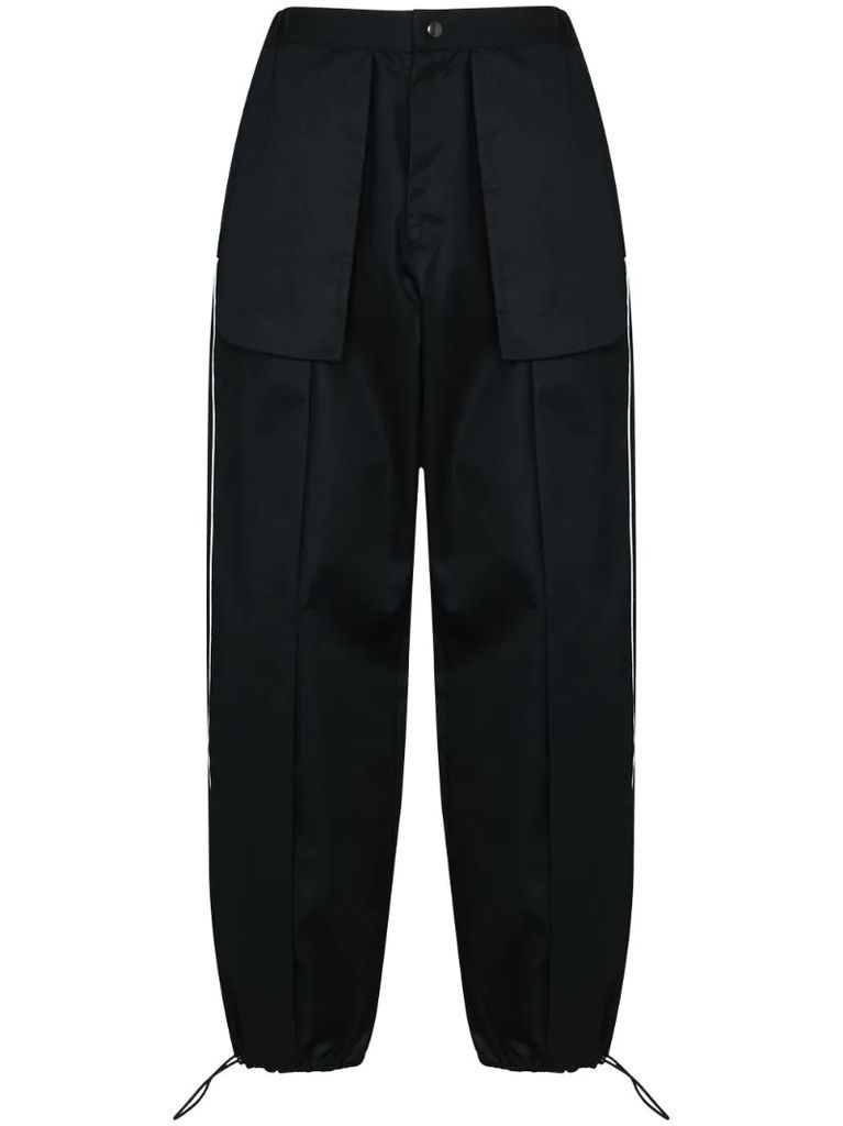 side panel detail trousers