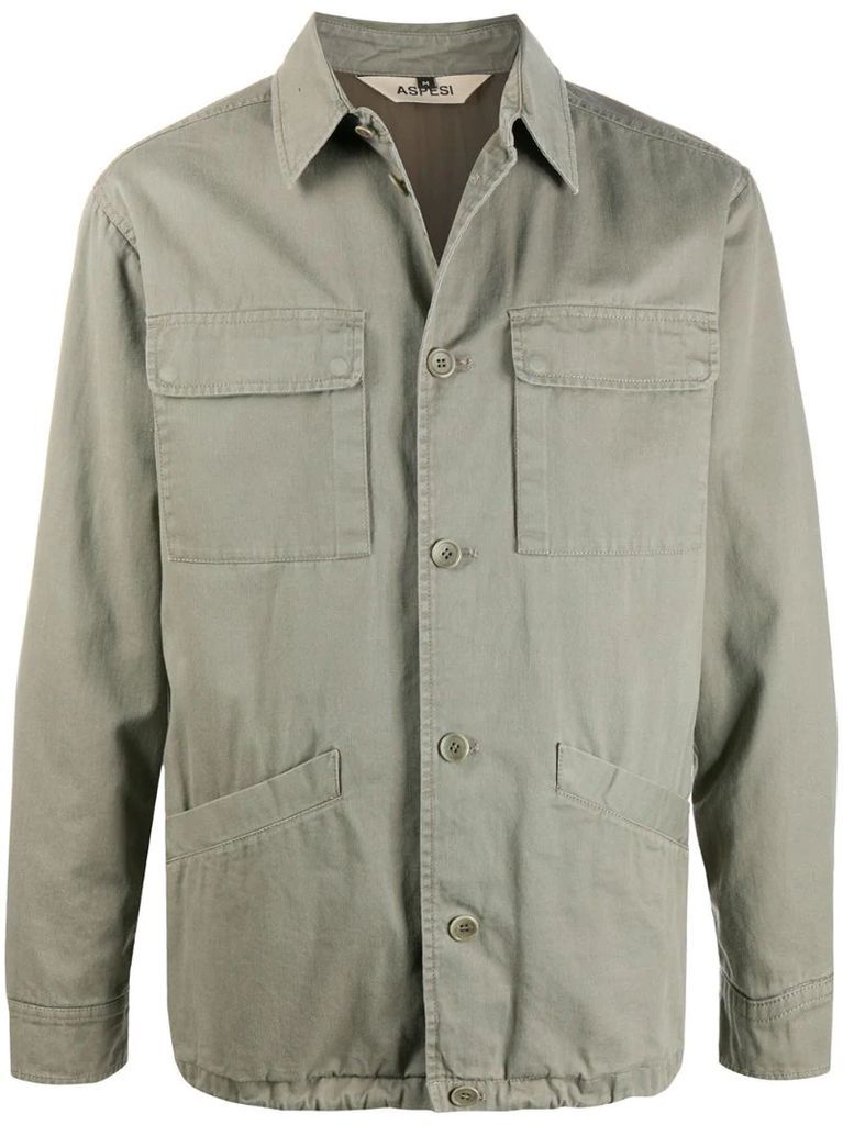 button-up shacket