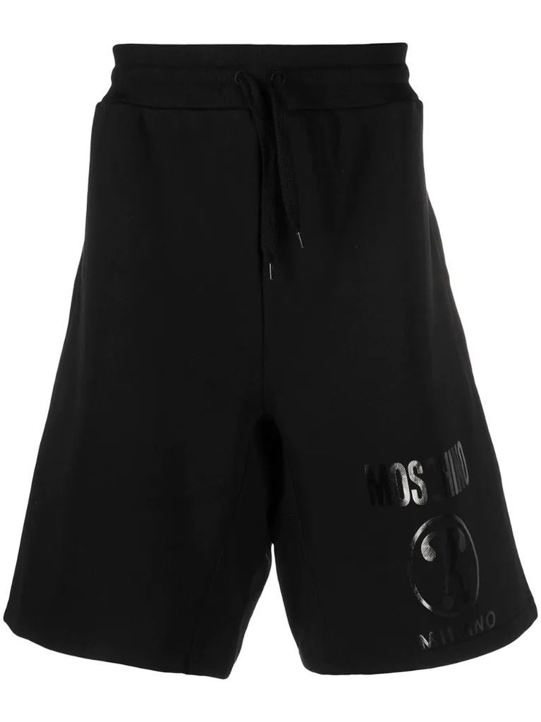 Double Question Mark track shorts