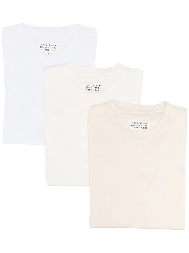 short-sleeve cotton T-shirt pack