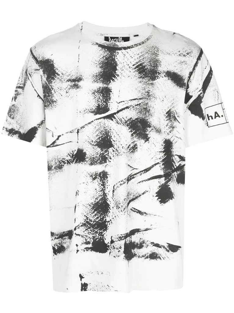 hand painted T-shirt