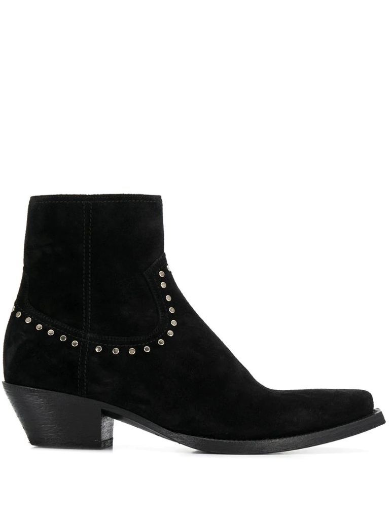 Lukas stud detail ankle boots
