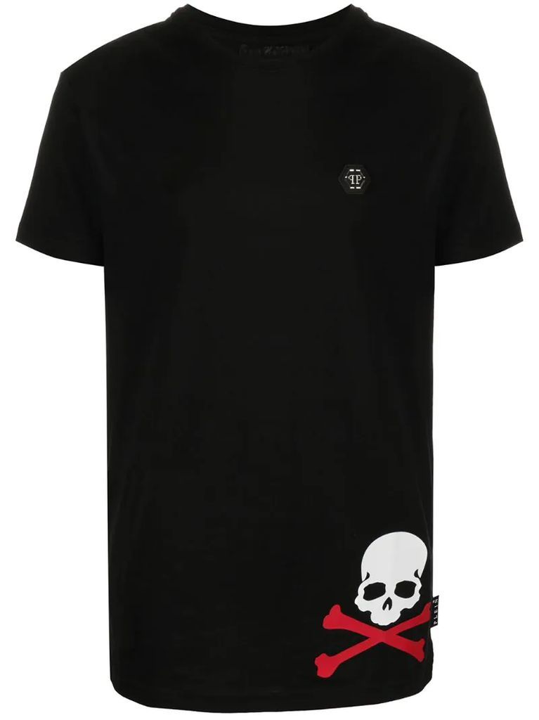 Skull print T-shirt