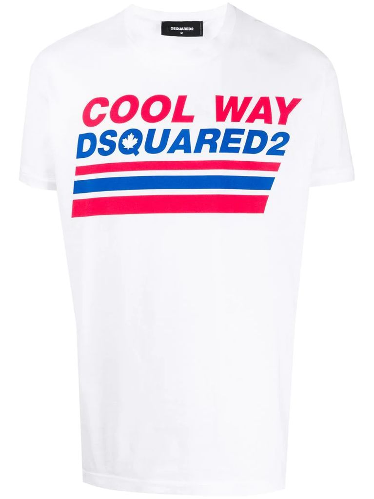 Cool Way print T-shirt