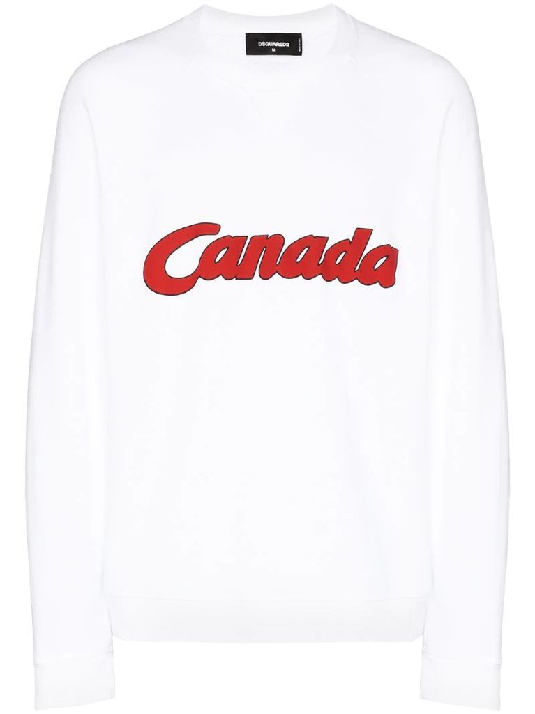 Canada print sweatshirt