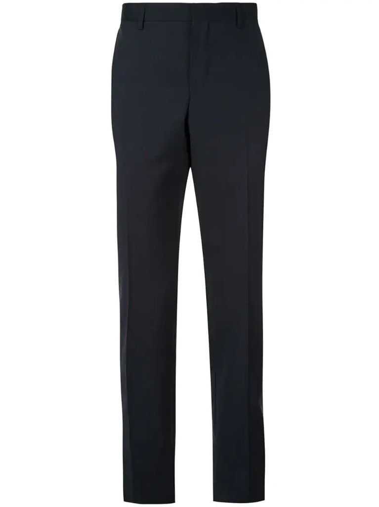 slim fit tailored trousers