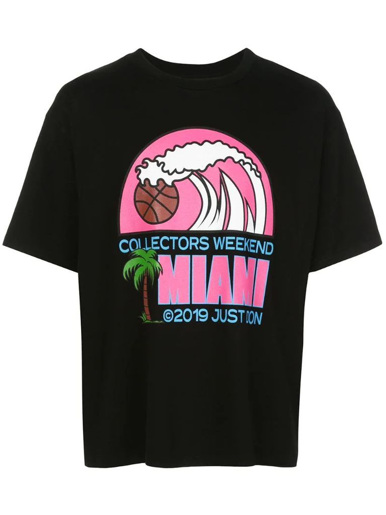 Miami print T-shirt
