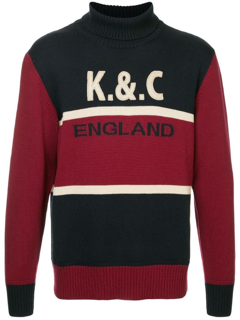 England knitted sweater