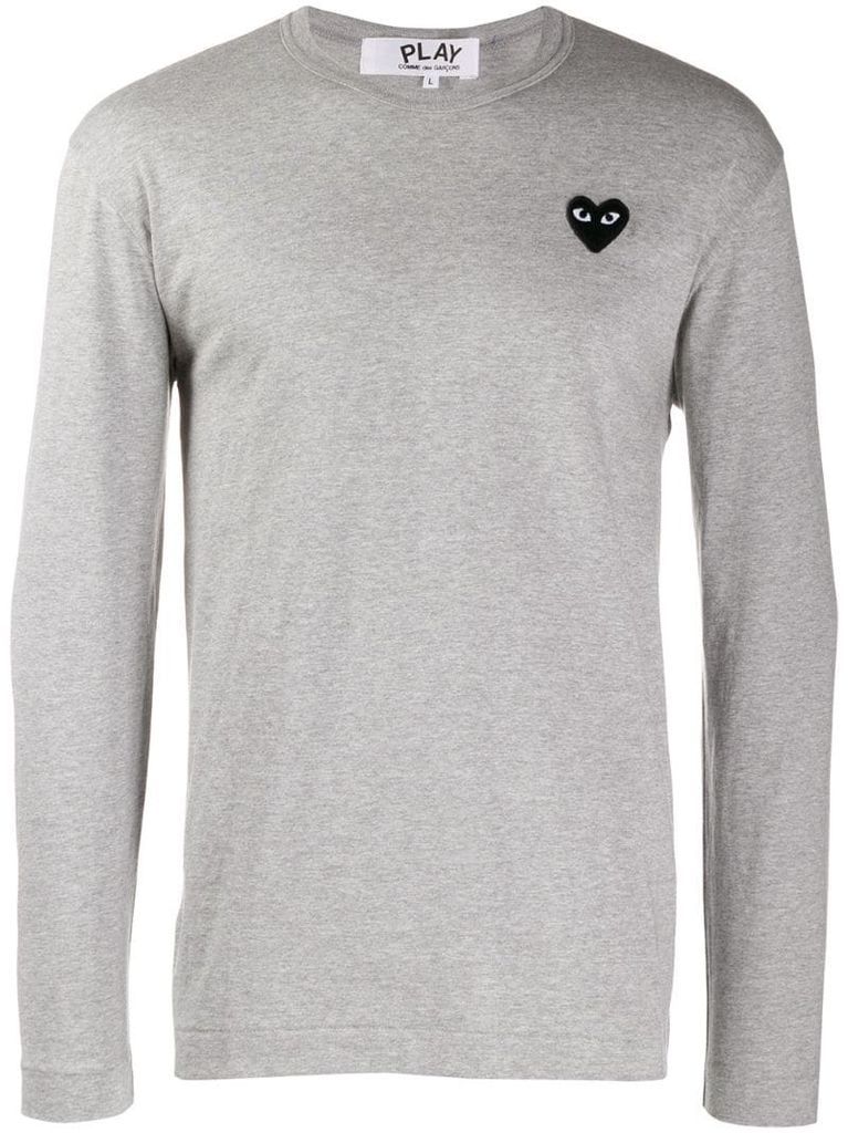 chest logo sweater