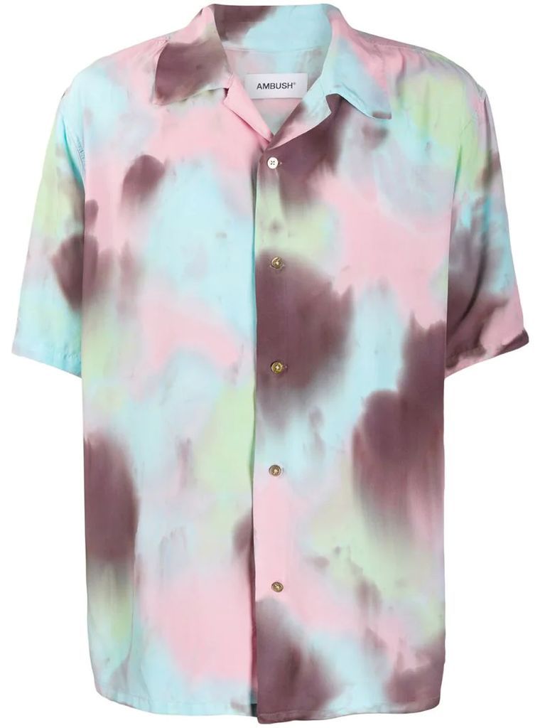 Hawaiian tie-dye shirt