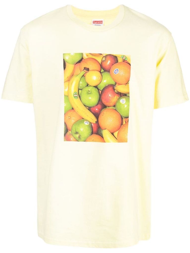 fruit print T-shirt