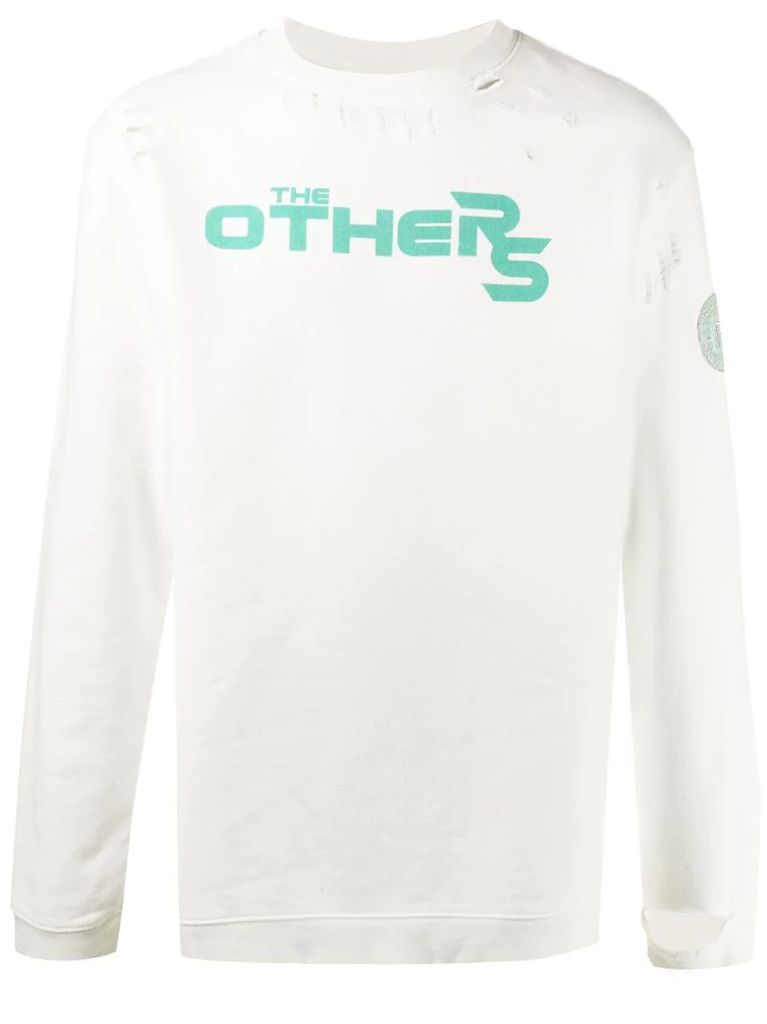 The Others print sweatshirt