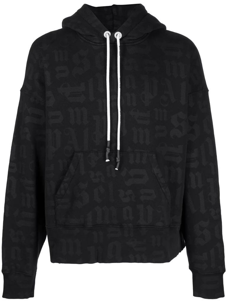 Logo-print hoodie