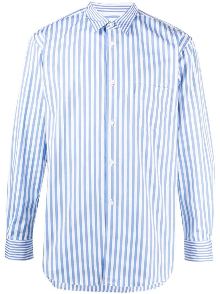 vertical stripe shirt