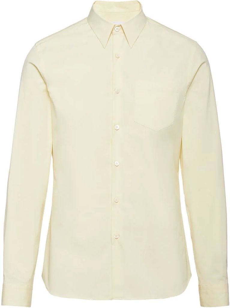 stretch poplin shirt