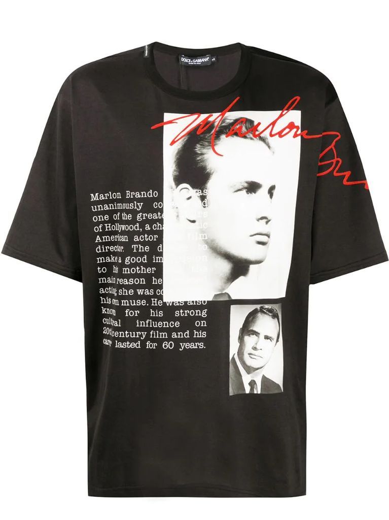 Marlon Brand print T-shirt