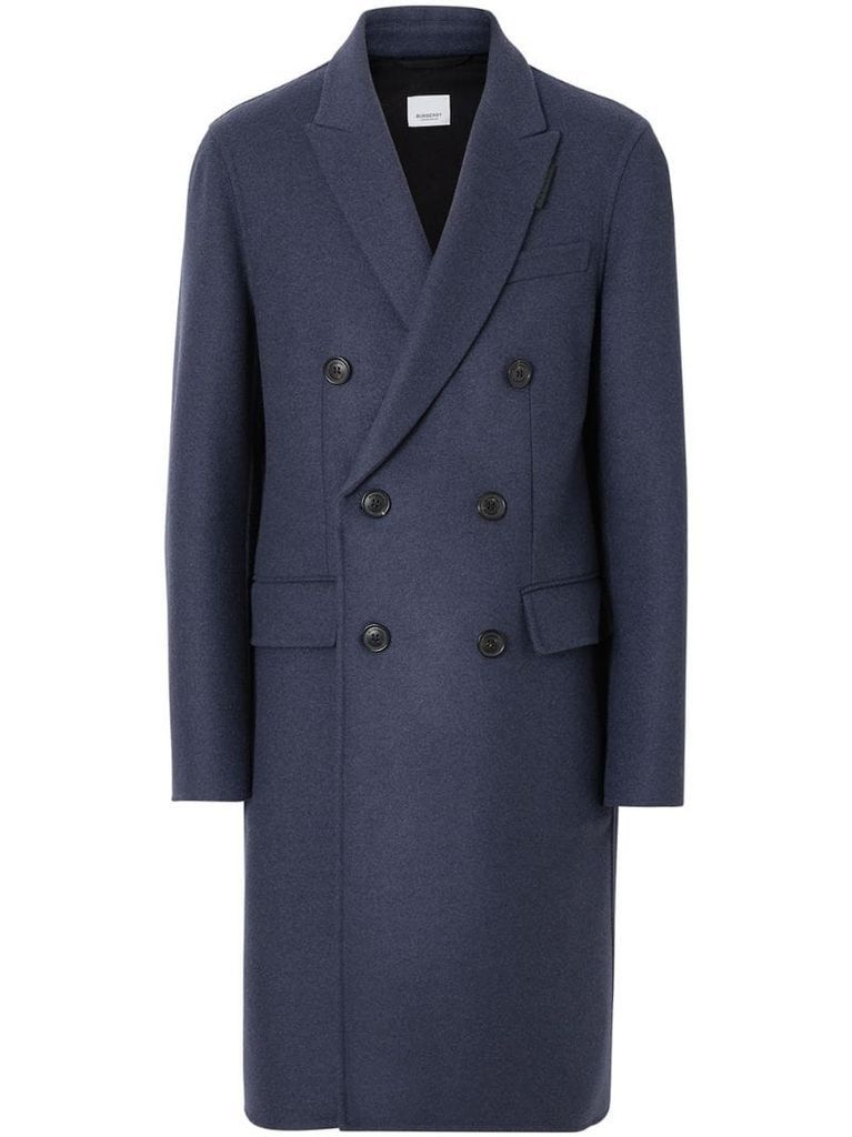 Double-faced Wool Cashmere Tailored Coat
