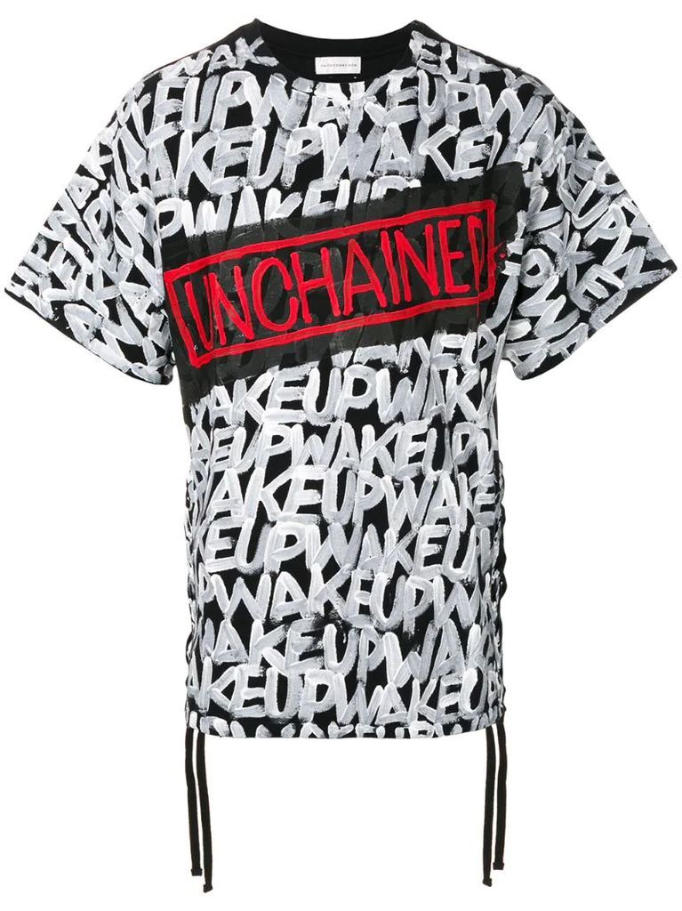 UNCHAINED printed T-shirt