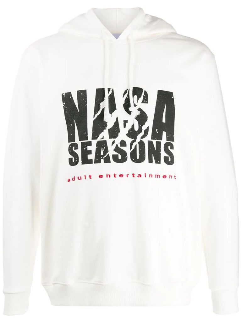 Nasa Seasons print hoodie