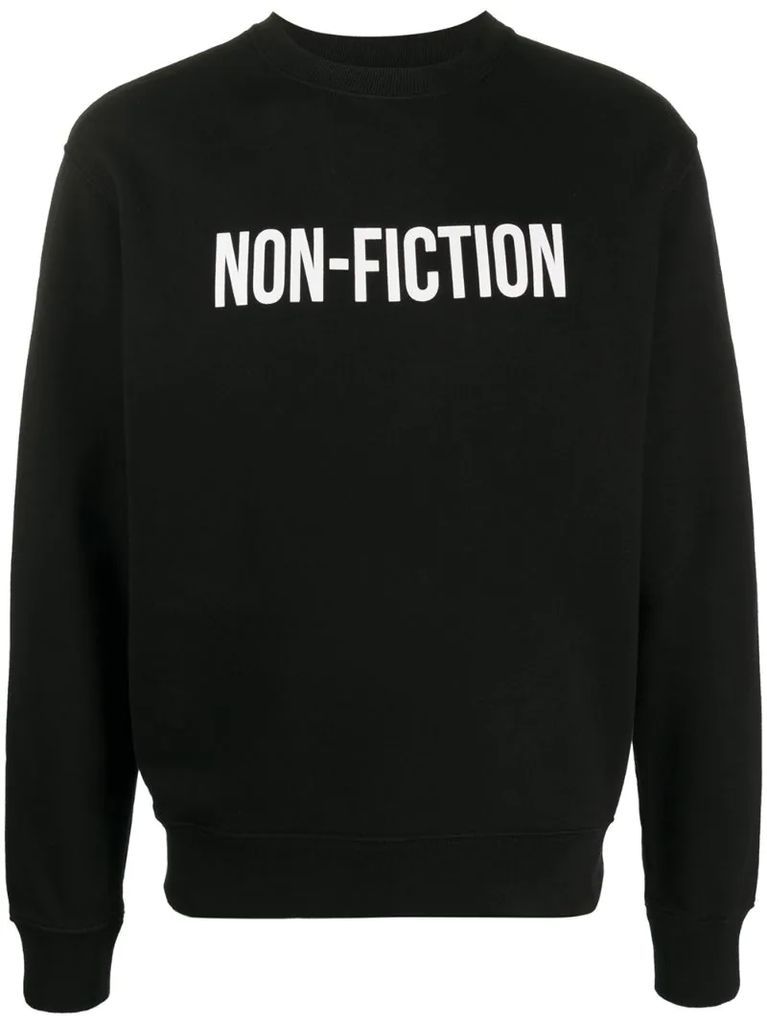 Non-fiction sweatshirt