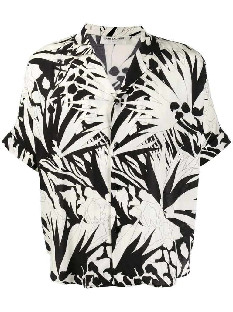 Jungle Flower print shirt