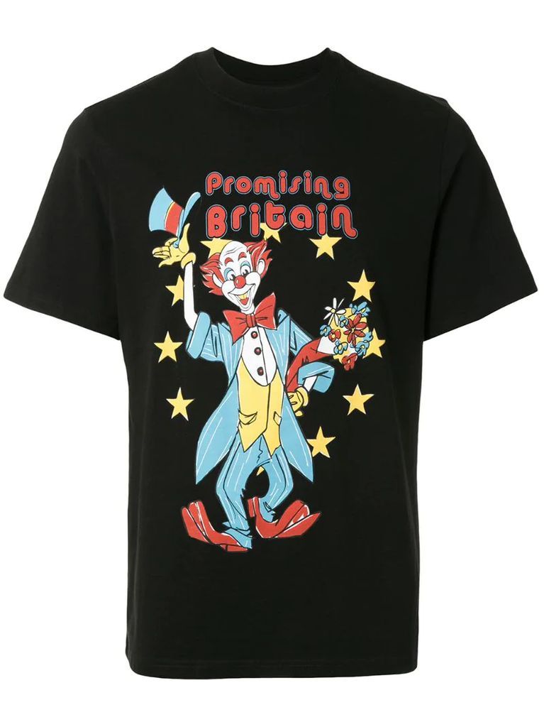 Promising Britain clown T-shirt