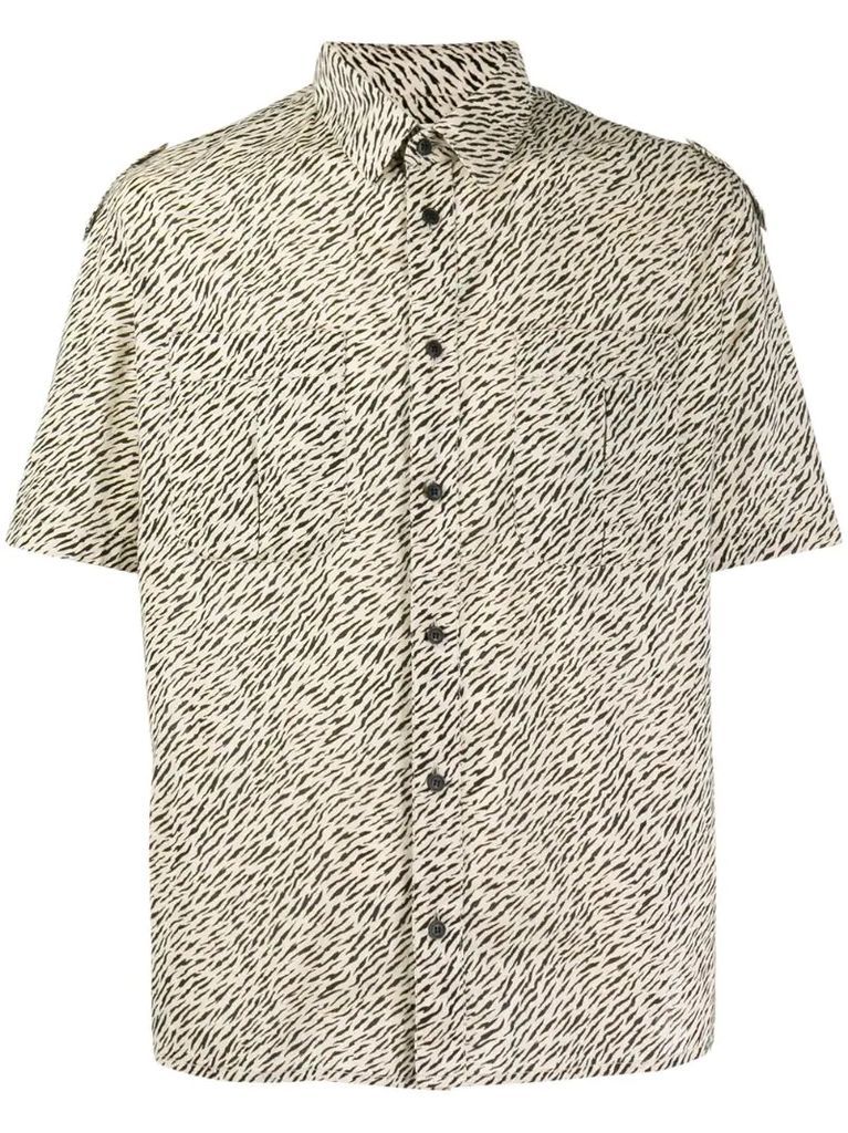 zebra print shirt